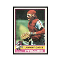 Johnny Oates 1976 Topps #62 Philadelphia Phillies Baseball Card EX