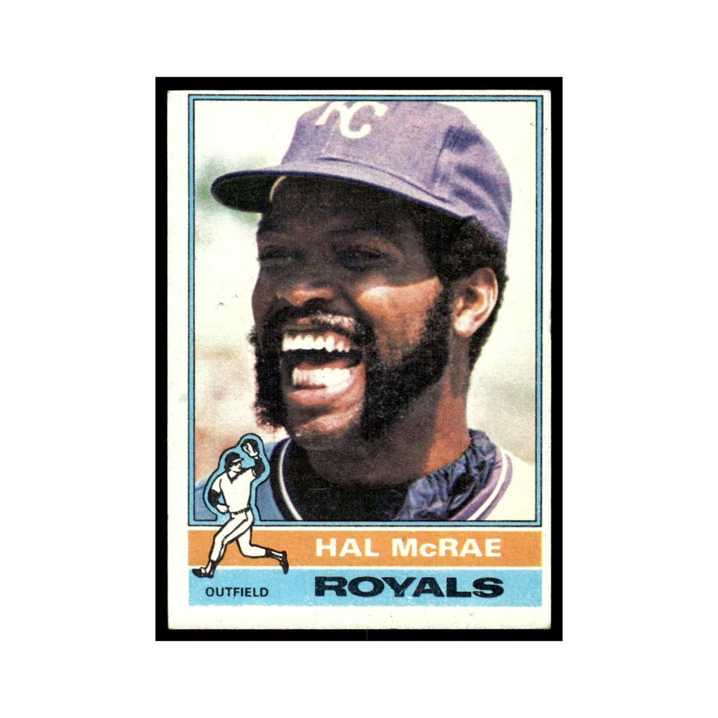 Hal McRae 1976 Topps #72 Kansas City Royals Baseball Card EX