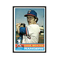 Dave Moates Rookie 1976 Topps #327 Texas Rangers Baseball Card EX