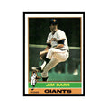 Jim Barr 1976 Topps #308 San Francisco Giants Baseball Card EX