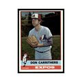Don Carrithers 1976 Topps #312 Montreal Expos Baseball Card EX