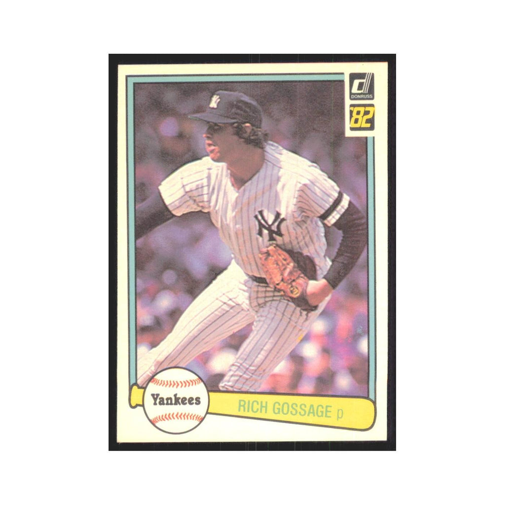 1982 Donruss Rich Gossage Yankees #283