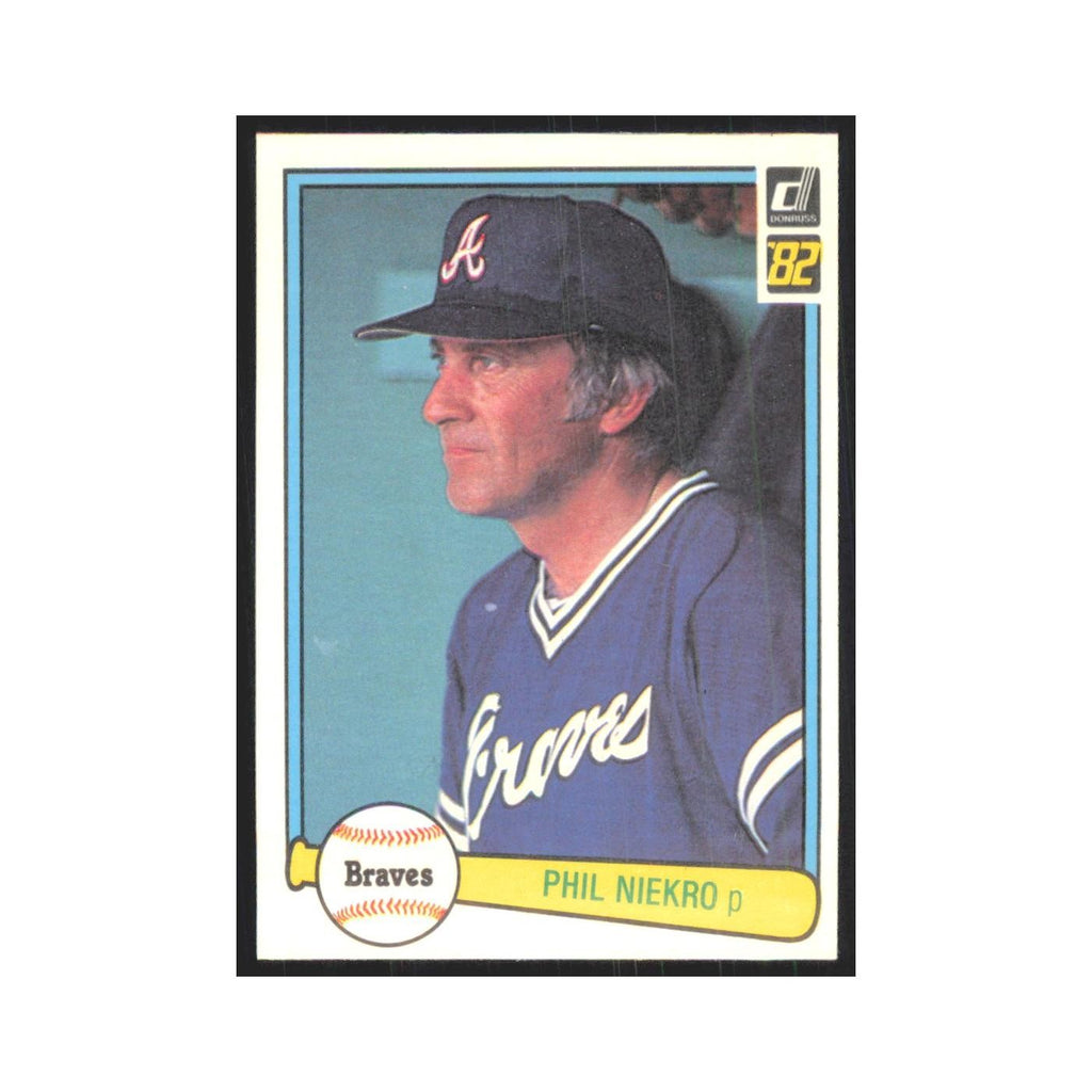 1982 Donruss Phil Niekro Braves #475