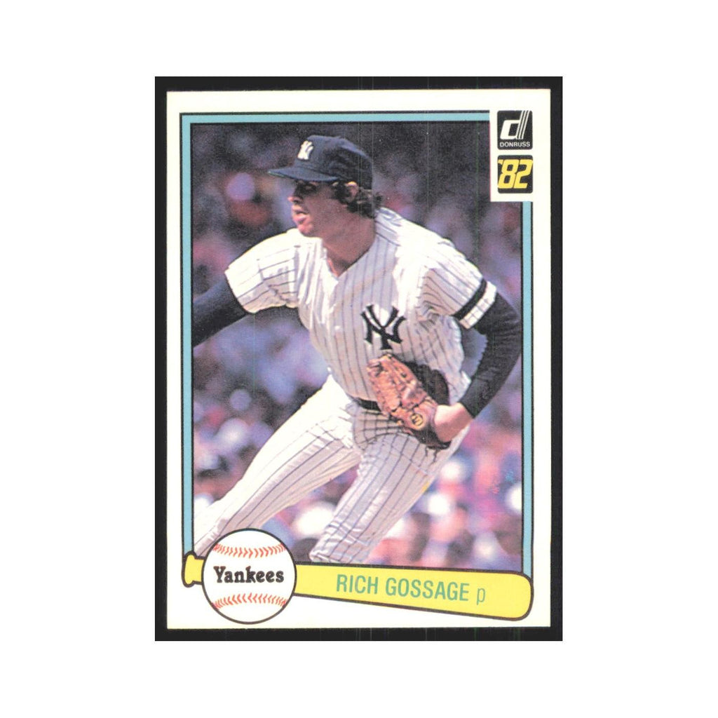 1982 Donruss Rich Gossage Yankees #283