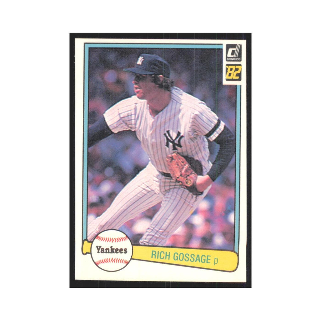 1982 Donruss Rich Gossage Yankees #283