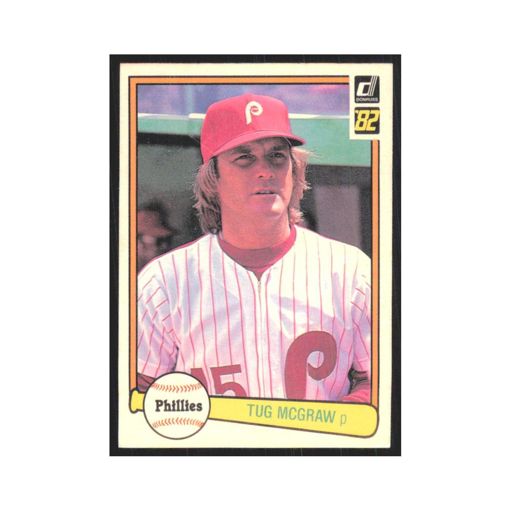 1982 Donruss Tug McGraw Phillies #420