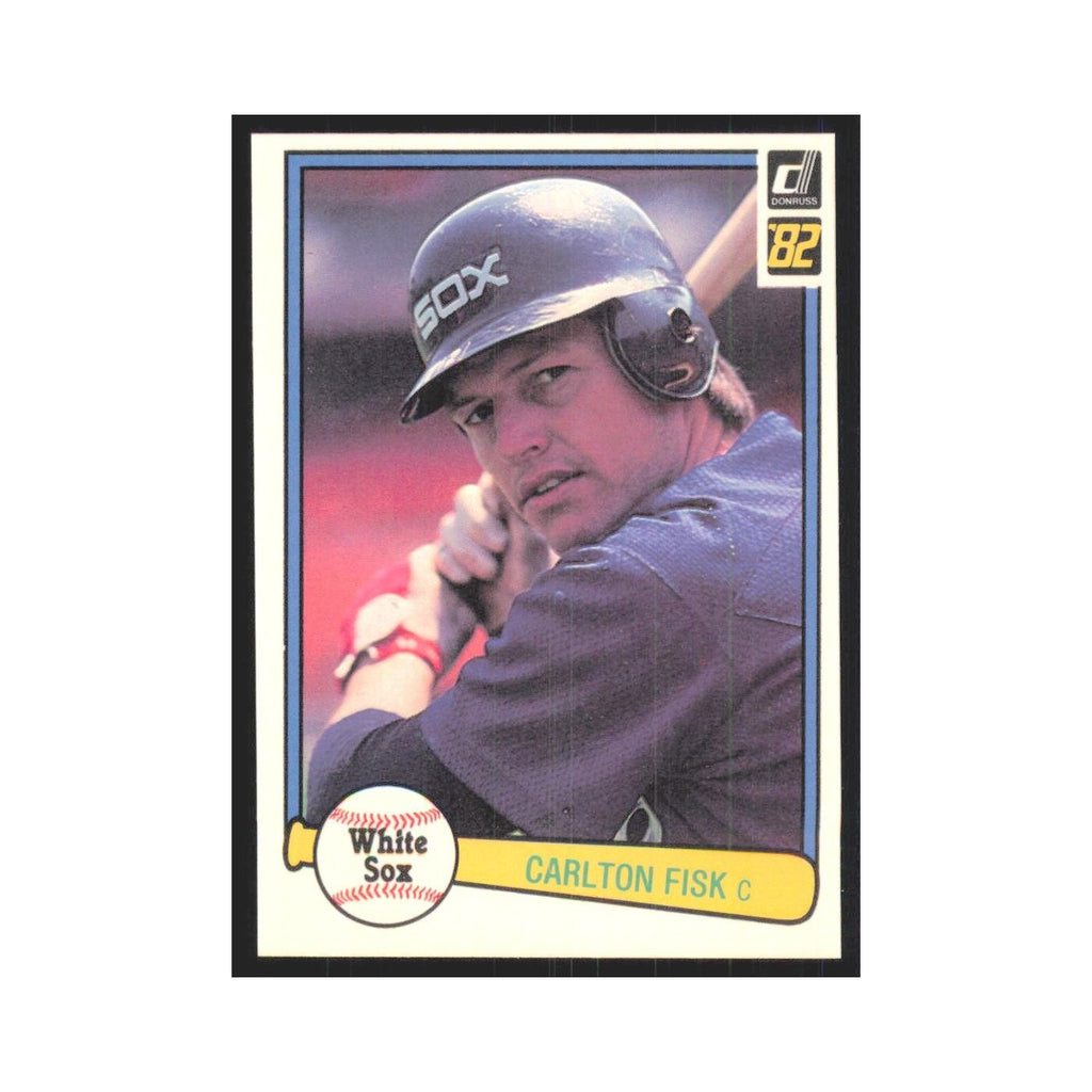 1982 Donruss Carlton Fisk White Sox #495