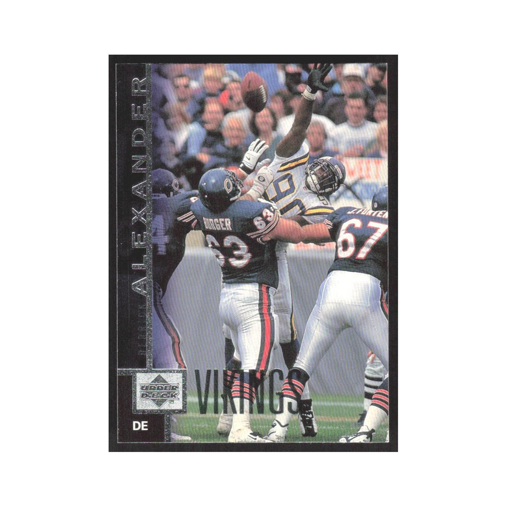 1997 Upper Deck Derrick Alexander Vikings #296