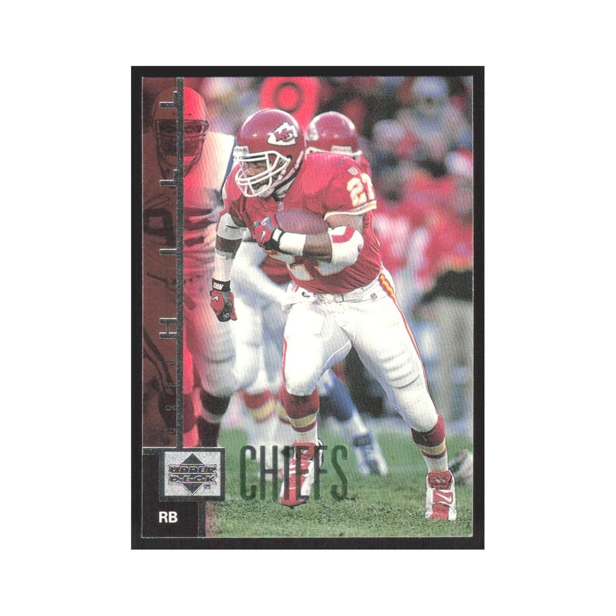 1997 Upper Deck Greg Hill Chiefs #116