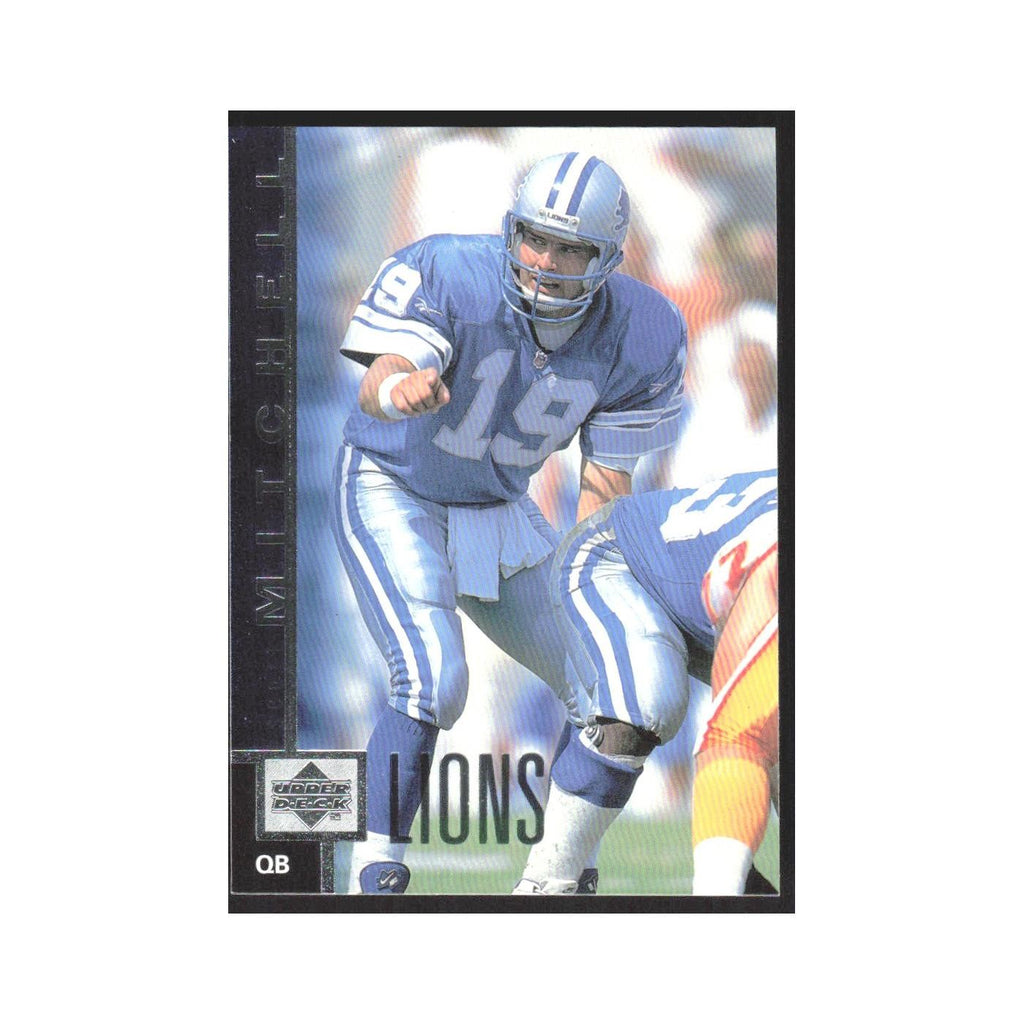 1997 Upper Deck Scott Mitchell Lions #192