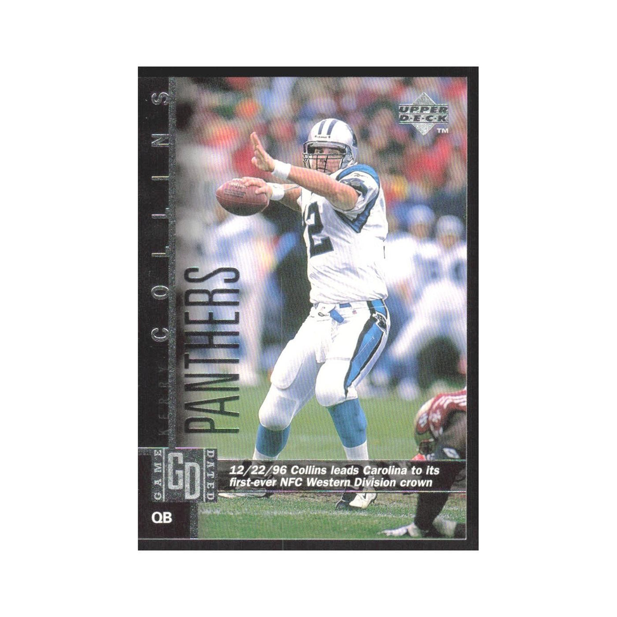 1997 Upper Deck Kerry Collins Panthers #217