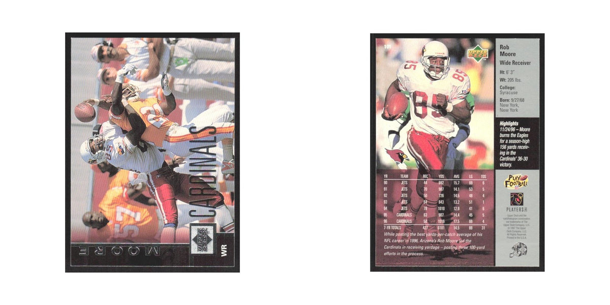 1997 Upper Deck Rob Moore Cardinals #101