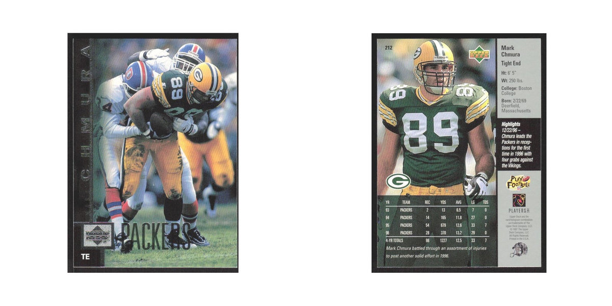 1997 Upper Deck Mark Chmura Packers #212