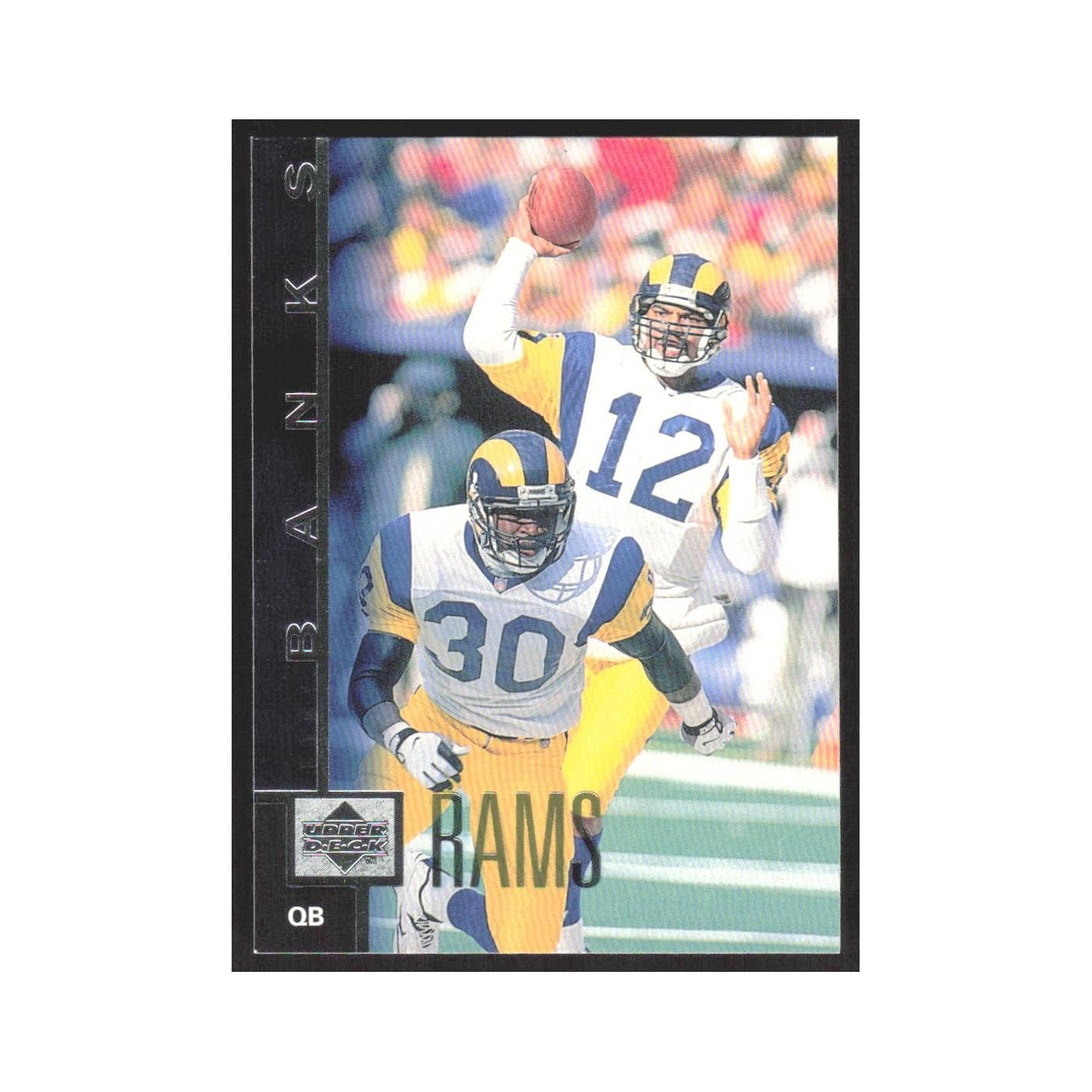 1997 Upper Deck Tony Banks Rams #245