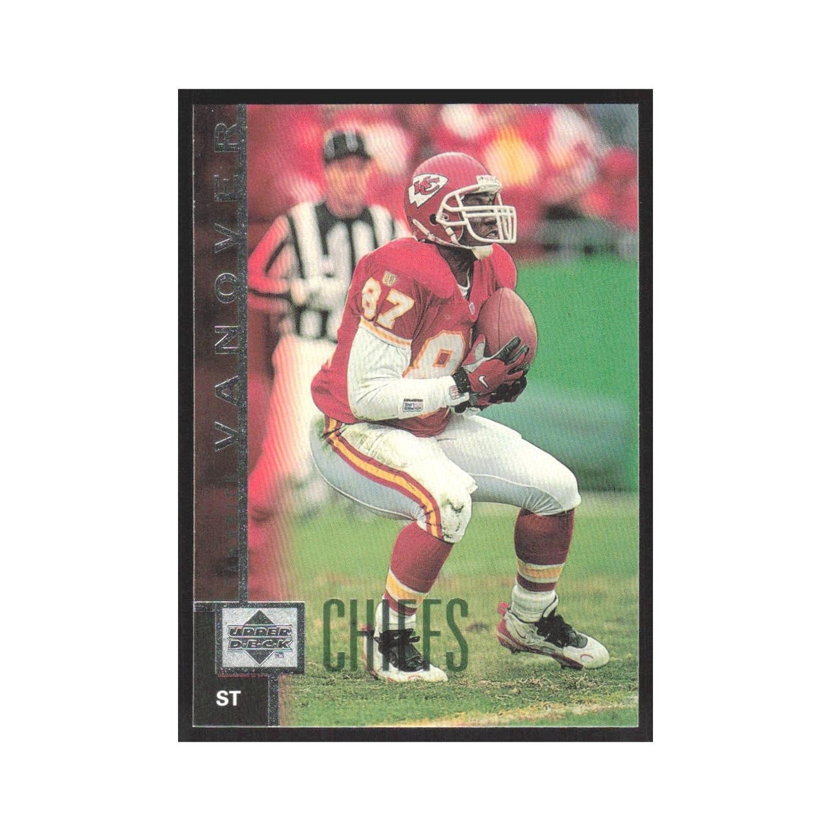 1997 Upper Deck Tamarick Vanover Chiefs #117