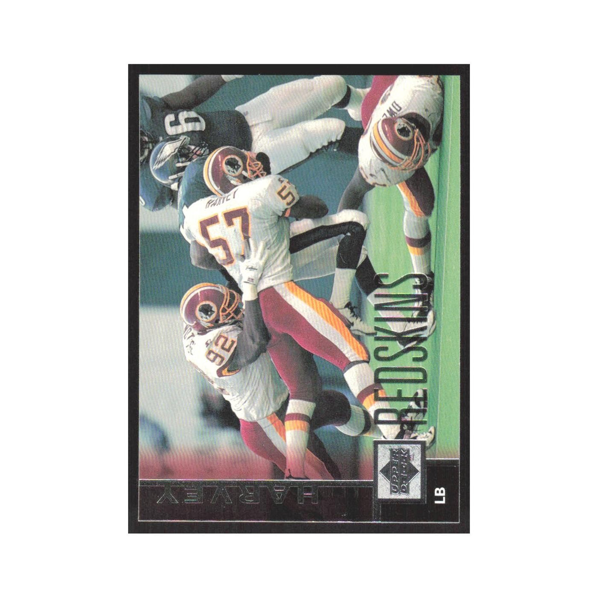 1997 Upper Deck Ken Harvey Redskins #266
