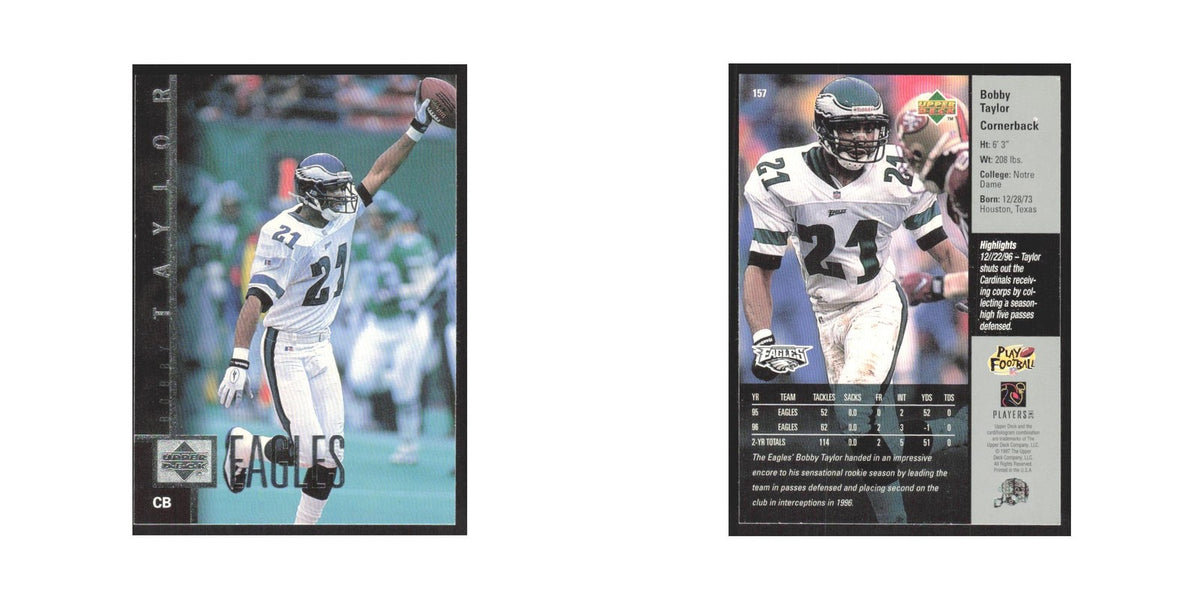 1997 Upper Deck Bobby Taylor Eagles #157