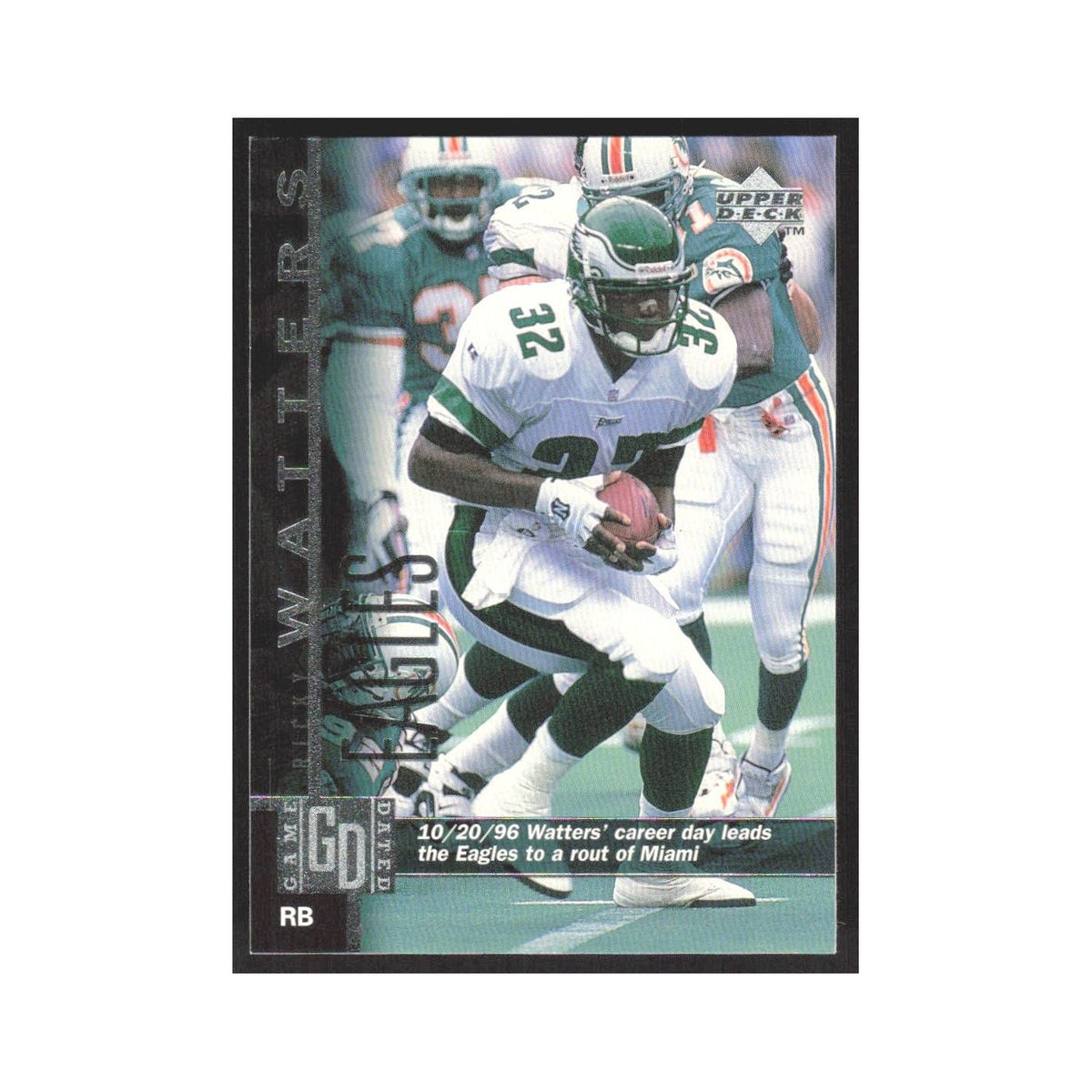 1997 Upper Deck Ricky Watters Eagles #151