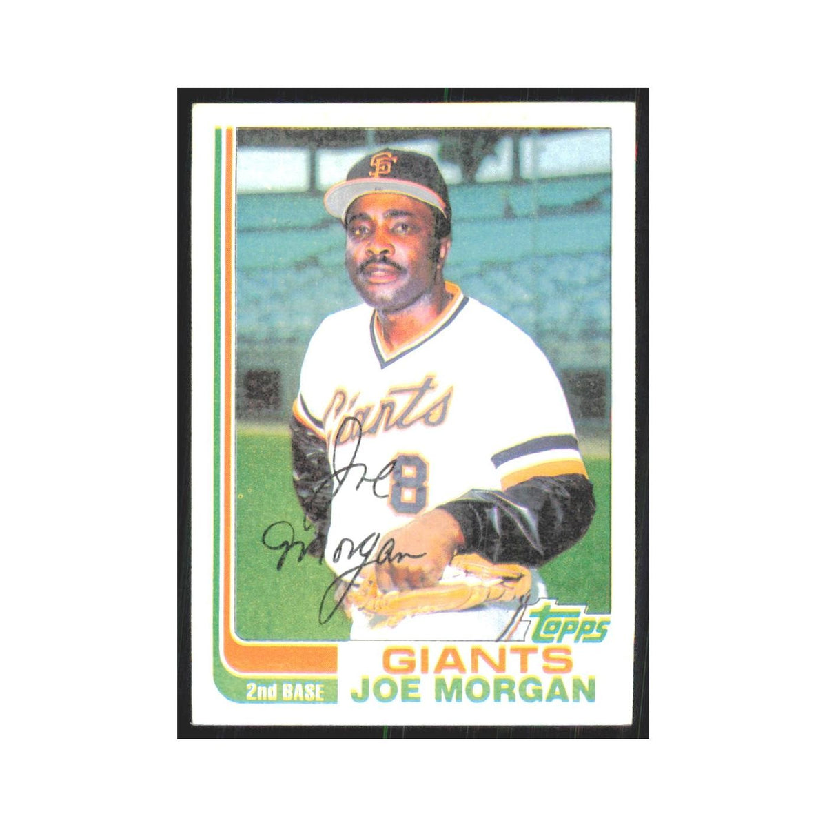 1982 Topps Joe Morgan Giants #754