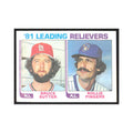 1982 Topps Bruce Sutter/Rollie Fingers St. Louis Cardinals/Milwaukee Brewers