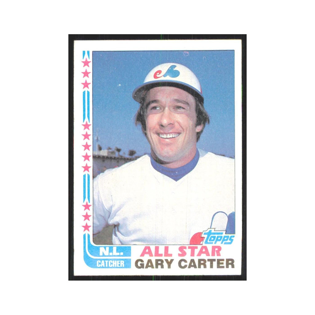 1982 Topps Gary Carter Montreal Expos #344