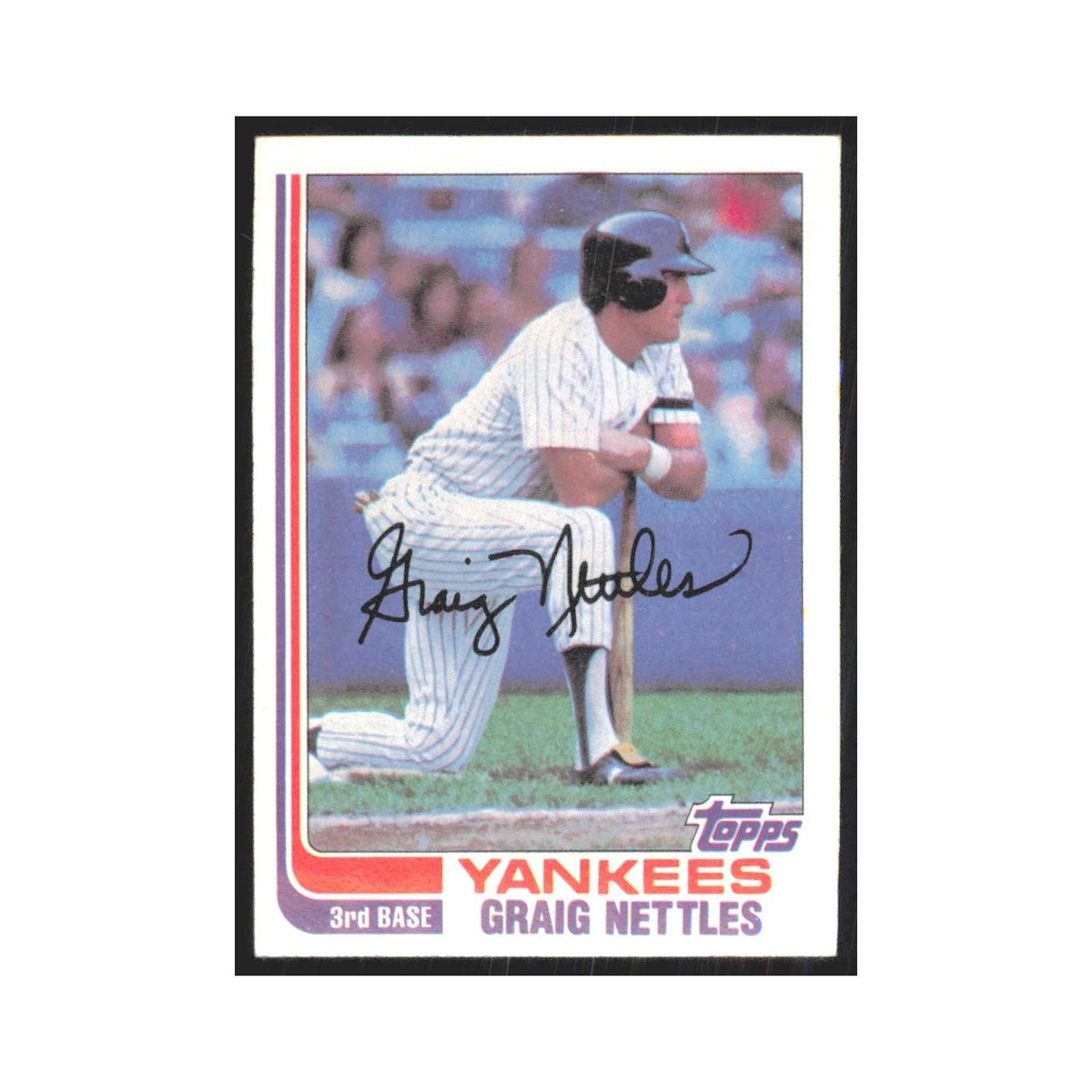 1982 Topps Graig Nettles Yankees #505