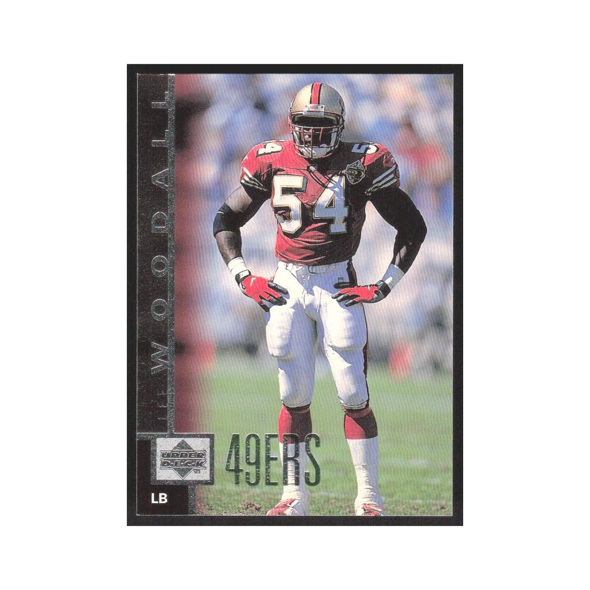 1997 Upper Deck Lee Woodall 49ers #54