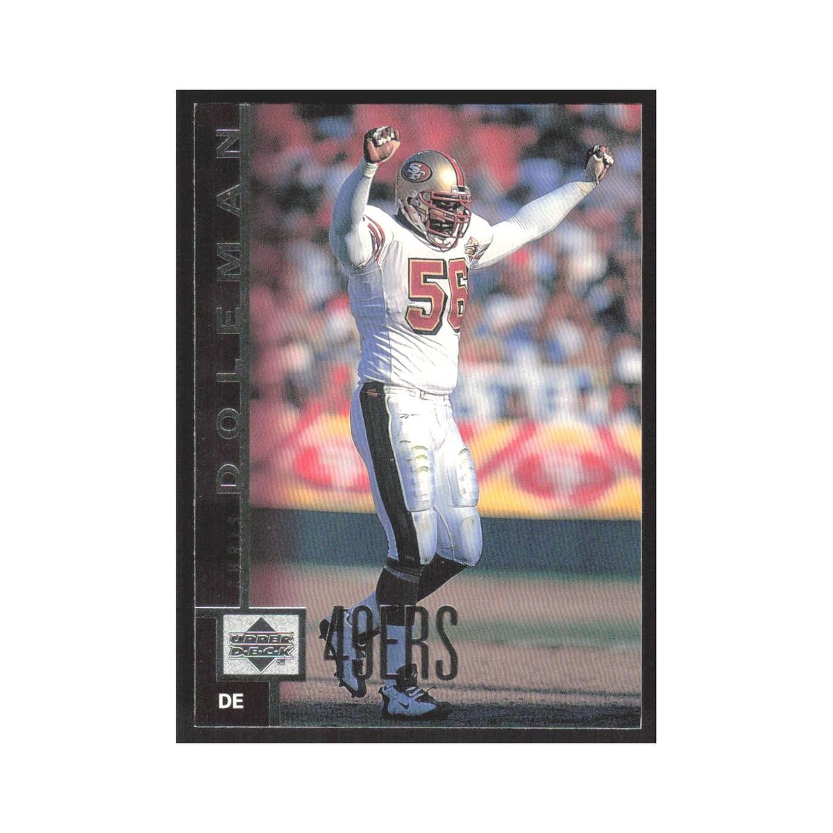 1997 Upper Deck Chris Doleman 49ers #53