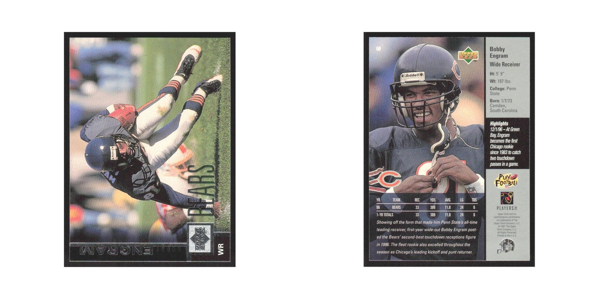 1997 Upper Deck Bobby Engram Bears #60