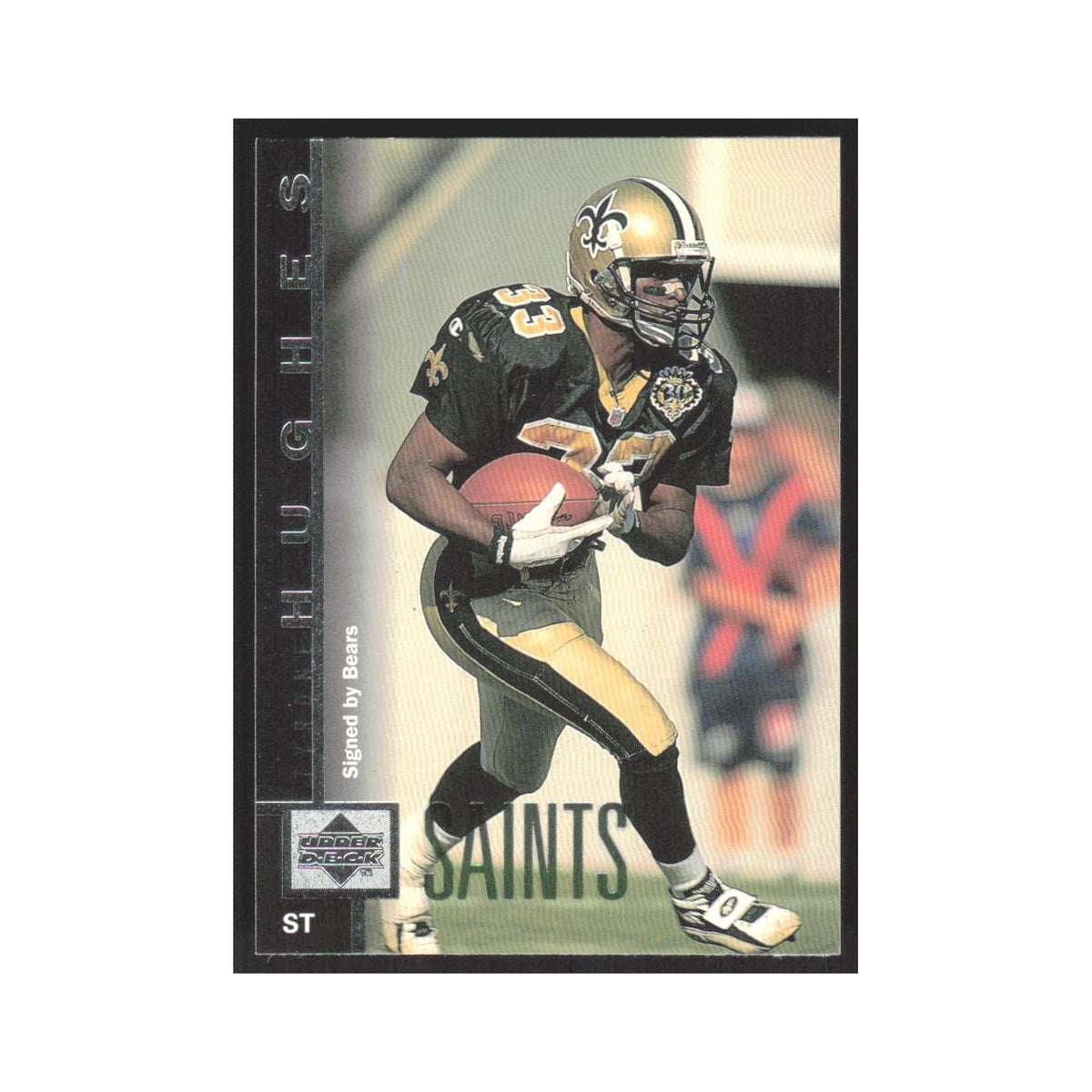 1997 Upper Deck Tyrone Hughes Bears #63