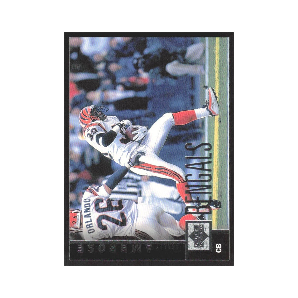 1997 Upper Deck Ashley Ambrose Bengals #70