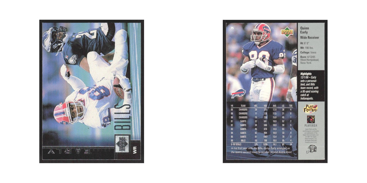 1997 Upper Deck Quinn Early Bills #75