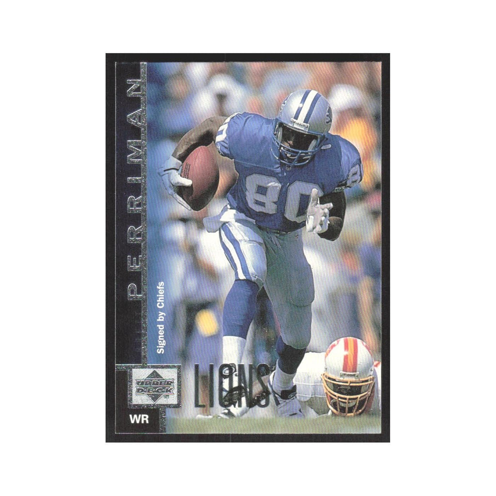 1997 Upper Deck Brett Perriman Chiefs #43