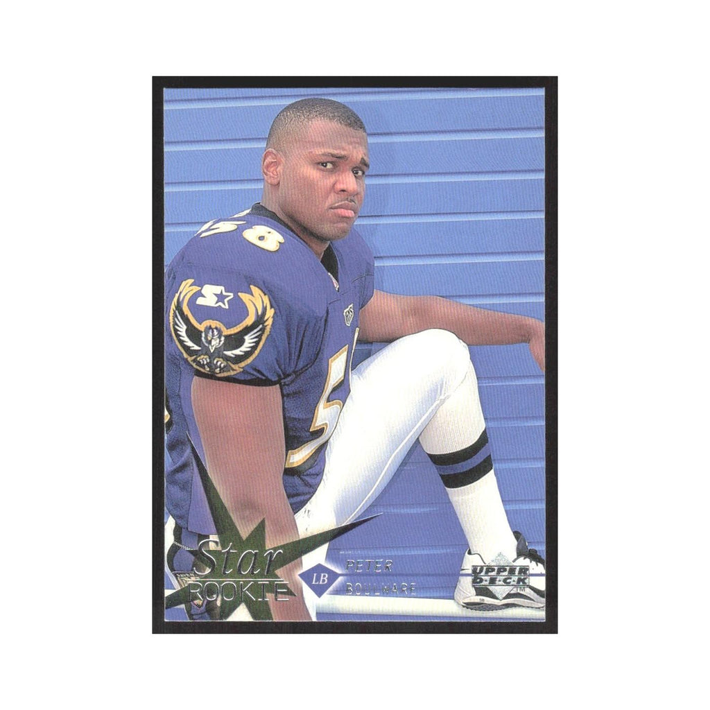 1997 Upper Deck Peter Boulware RC Ravens #6