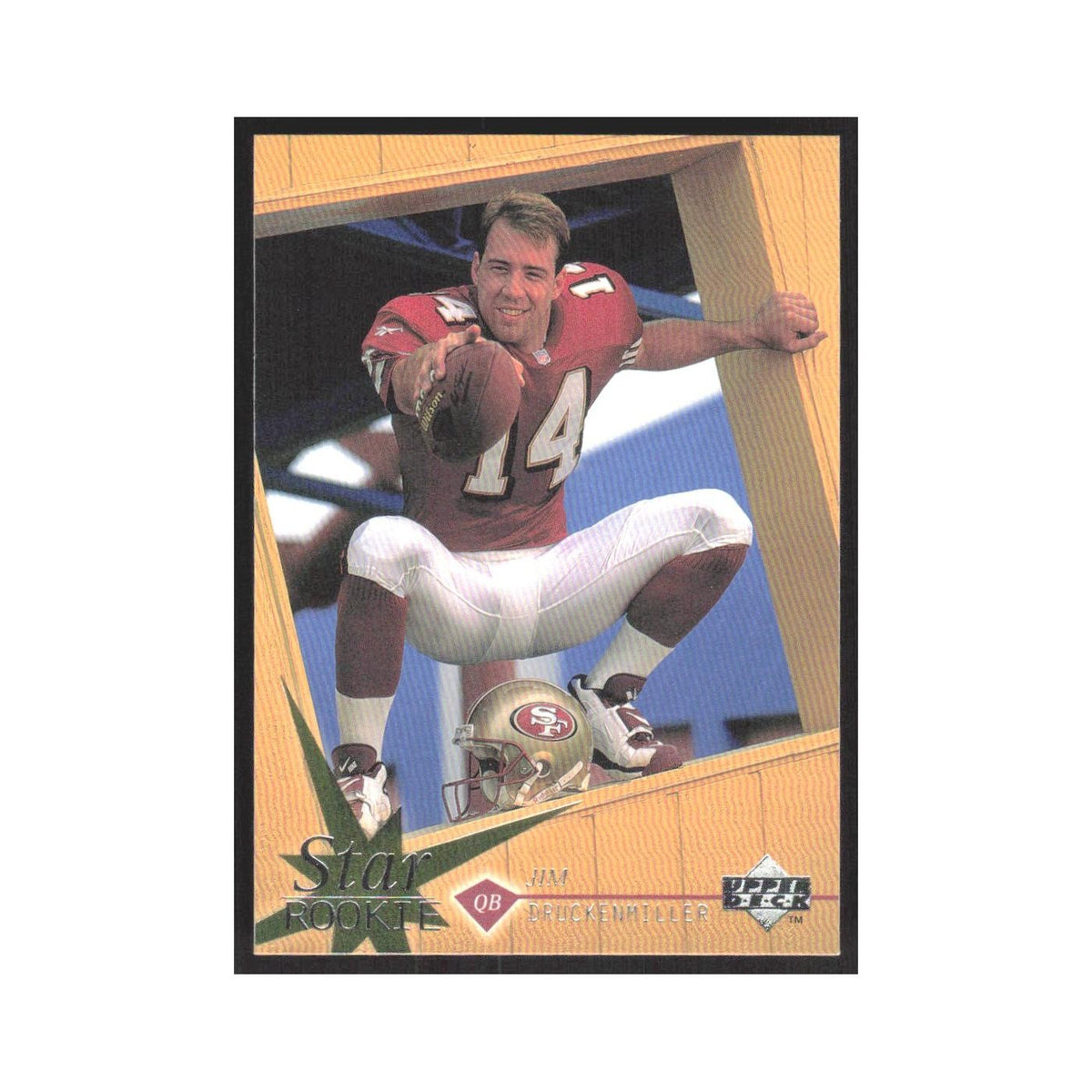 1997 Upper Deck Jim Druckenmiller RC 49ers #13