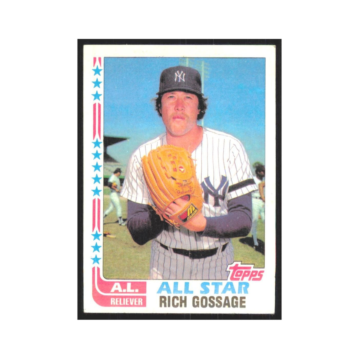 1982 Topps Rich Gossage Yankees #557