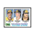1982 Topps Mike Armstrong/Doug Gwosdz/Fred Kuhaulua Padres #731