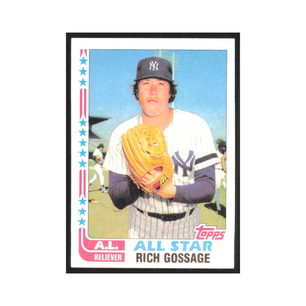1982 Topps Rich Gossage Yankees #557