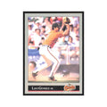 1992 Leaf Leo Gomez Orioles #87.0