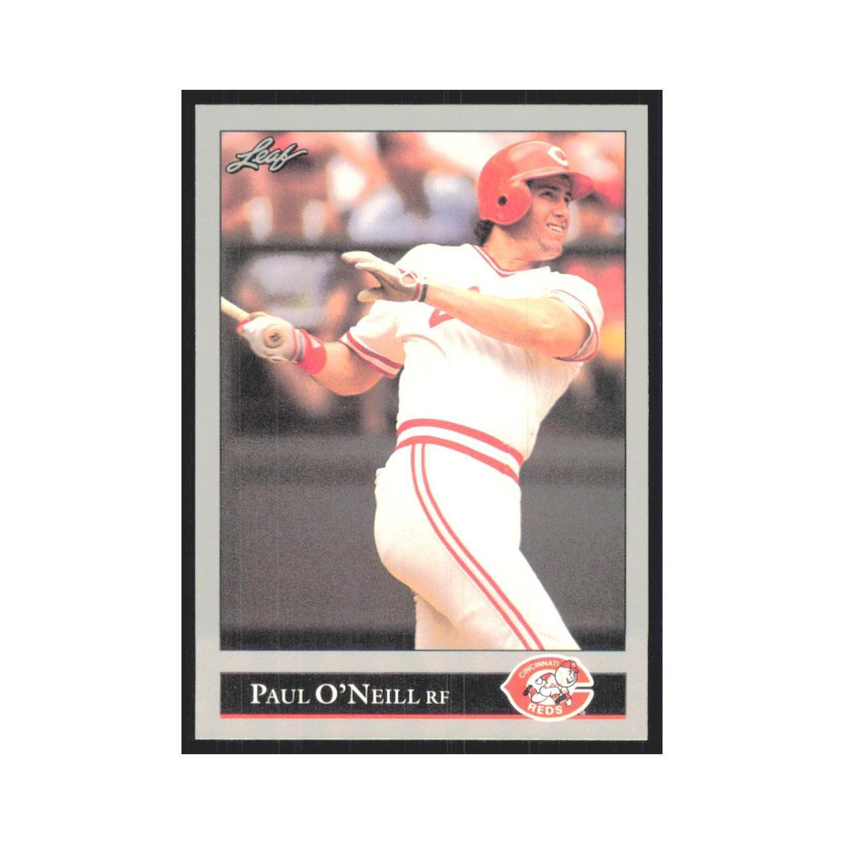 1992 Leaf Paul O'Neill Reds #99.0