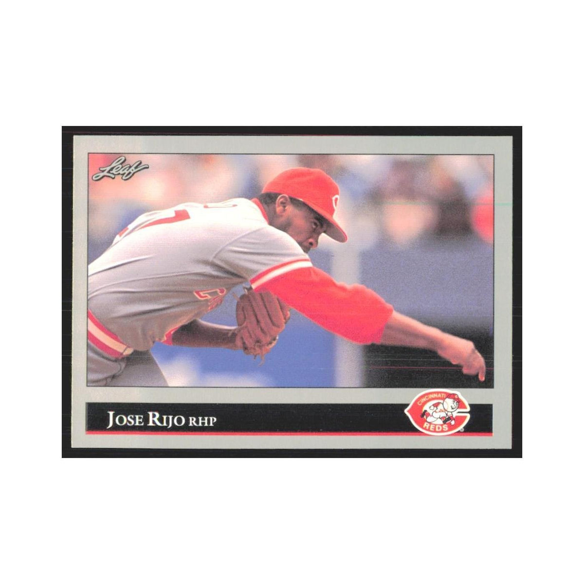 1992 Leaf Jose Rijo Reds #139.0