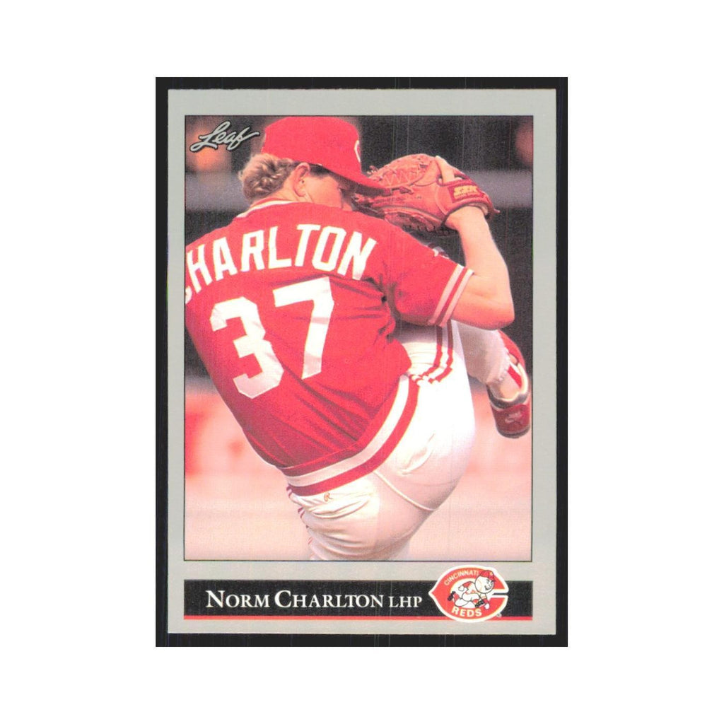 1992 Leaf Norm Charlton Reds #120.0