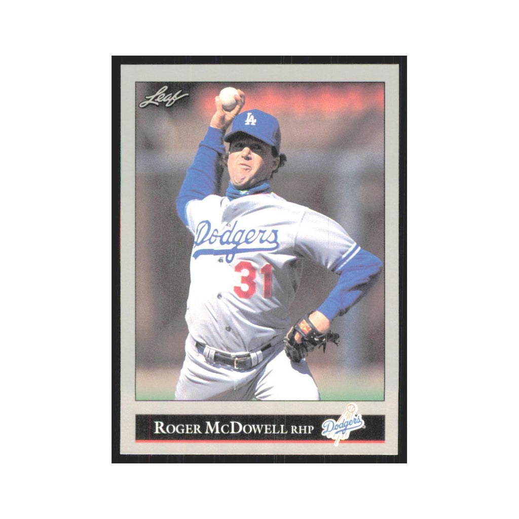 1992 Leaf Roger McDowell Dodgers #58.0