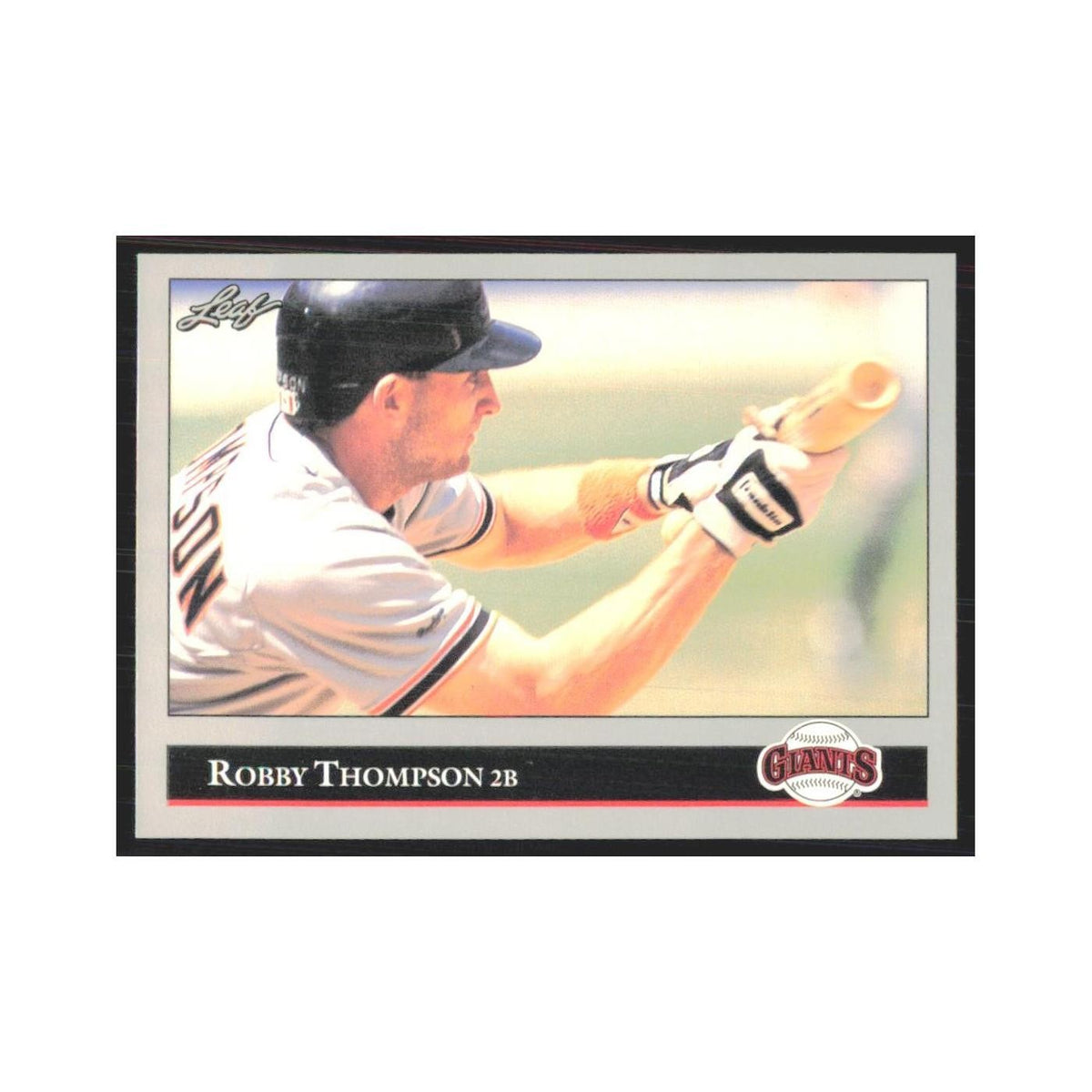 1992 Leaf Robby Thompson Giants #109.0