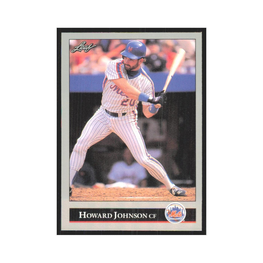 1992 Leaf Howard Johnson Mets #132.0