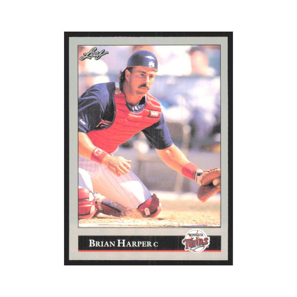 1992 Leaf Brian Harper Twins #131.0