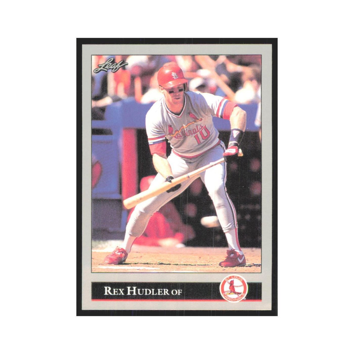 1992 Leaf Rex Hudler Cardinals #25.0