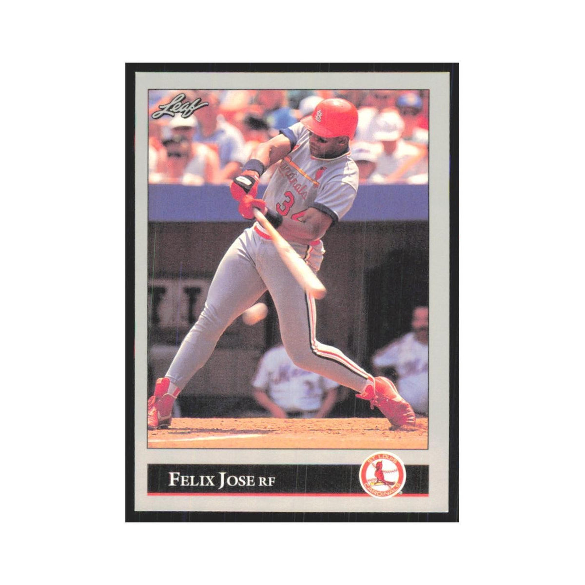 1992 Leaf Felix Jose Cardinals #63.0