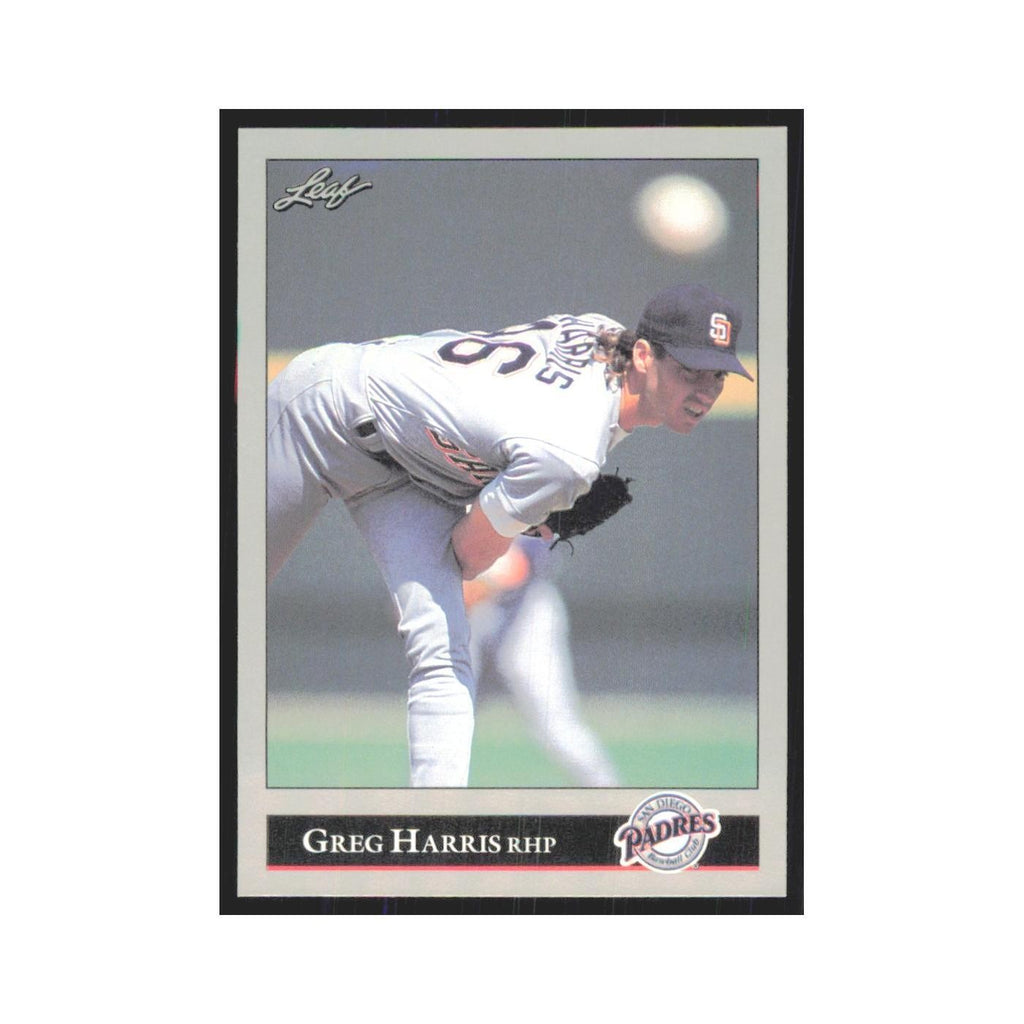 1992 Leaf Greg Harris Padres #10.0