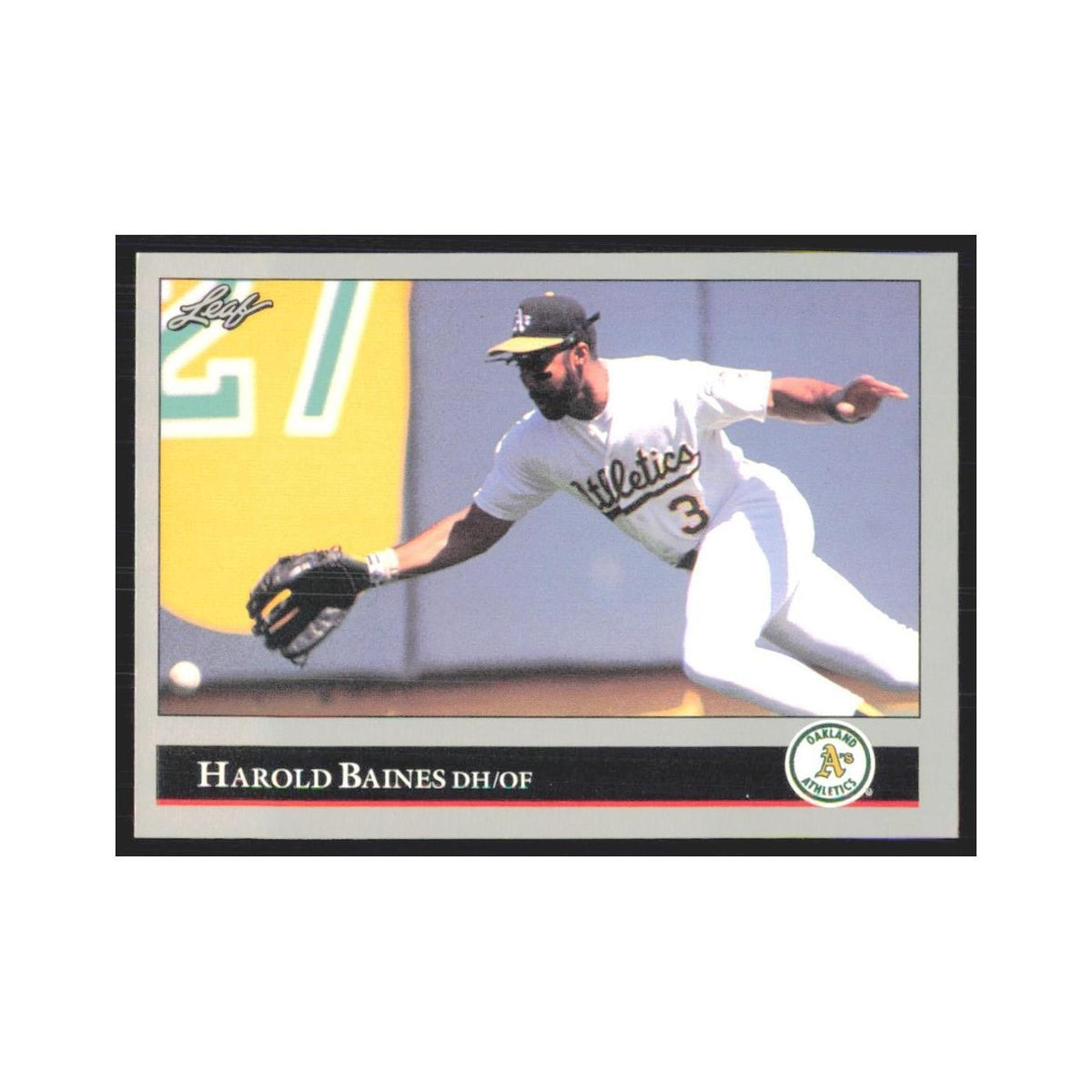 1992 Leaf Harold Baines Athletics #126.0
